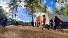 Rūdninkų migrantų stovykla i&scaron; vidaus