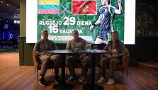 Lietuvos moterų rinktinės spaudos konferencija 