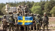 &Scaron;vedijos kariai per pratybas