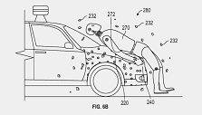 &bdquo;Google&ldquo; užpatentavo naują technologiją, leidžiančią pėsčiuosius prilipdyti prie variklio dangčio