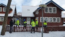 Darbininkai prie &bdquo;Nidos seklyčios&ldquo;