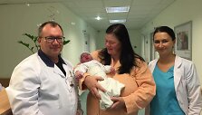 Mama Vilma Bagdonienė ir jos 6 kg milžinas kūdikis