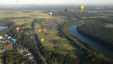 Žvilgsnis į Bir&scaron;toną i&scaron; oro baliono