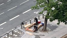 Karstai prie Eifelio bok&scaron;to Paryžiuje