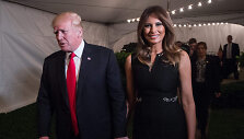 Donaldas Trumpas su žmona Melania