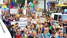 Eitynių &bdquo;Už lygybę&ldquo; akimirka