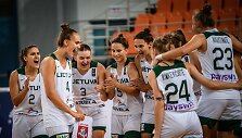 Justė Jocytė ir Lietuvos merginų (iki 18 metų) rinktinė pranoko &Scaron;vediją.
