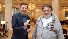Vilniuje apsilankė mados televizijos &bdquo;Fashion TV&ldquo; įkūrėjas ir prezidentas Michelis Adamas Lisovskis. Vilniaus sav. nuotr.
