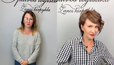 Kirpėjos-stilistės i&scaron;gražintos moterys pasikeitė neatpažįstamai.
