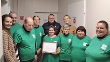 Pamenunės pilies restoranas &bdquo;Kuknia&ldquo; bendradarbiauja su Jurbarko r. įkurtomis socialinėmis dirbtuvėmis