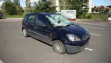 Sudaužytas automobilis