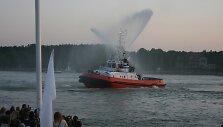 Laivo &bdquo;&scaron;okis&ldquo; Kur&scaron;ių mariose