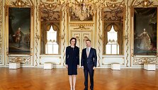 V. Čmilytė-Nielsen su Danijos karaliumi