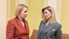 Viceministrė J.Neliup&scaron;ienė ir O.Zelenska