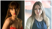 Dakota Johnson filme &bdquo;Penkiasde&scaron;imt tamsesnių atspalvių&ldquo; ir Rita Žliobaitė