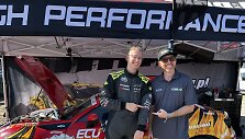 Adamas Zalewskis ir Aurimas &bdquo;Odi&ldquo; Bakchis Vokietijos Drift Masters etape. Komandos nuotrauka