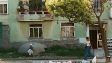 Bunkeris Albanijos gyvenamajame rajone