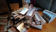 Kauno apskrities policijos pareigūnų Žiežmariuose aptiktos kontrabandinės cigaretės