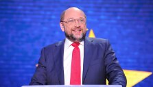 Socialistų kandidatas, Europos Parlamento pirmininkas Martin Schulzas