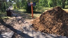 Kur&scaron;ių nerijoje tvarkomi takai.