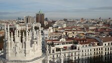  Žvilgsnis į Madridą i&scaron; Palacio de Cibeles apžvalgos bok&scaron;to