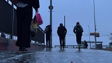 Apledėję Poznanės &scaron;aligatviai