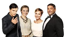 Vitalija Mockevičiūtė, Mindaugas Papinigis, Audrė Kudabienė ir Vitalijus Cololo