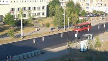 Naktiniai asfaltavimo darbai Vydūno g.