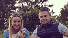 Justė Zinkevičiūtė su broliu Ernestu