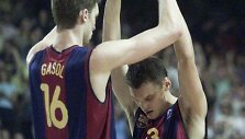 Pau Gasolis ir &Scaron;arūnas Jasikevičius prie&scaron; 20 metų
