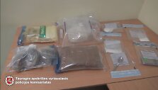I&scaron; narkotikų prekeivio konfiskuotos narkotinės medžiagos