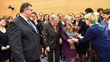 V.Landsbergiui įteikta &bdquo;Lietuvos diplomatijos žvaigždė&ldquo;.