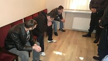 Teisiamieji (i&scaron; kairės) Edvardas Ver&scaron;elis, Dmitrijus Zdancevičius ir Kirilas Strekalovas.
