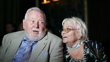 Klaipėdos dramos teatro meno vadovas Povilas Gaidys ir jo žmona aktorė Elena Gaigalaitė