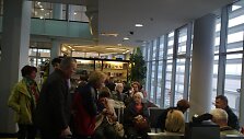 Vilniaus oro uoste keleiviai laukia lėktuvų