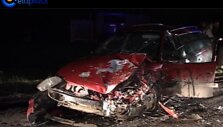 Automobilis &bdquo;Opel&ldquo; įvykio vietoje