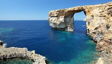 Gozo salos įžymybė &ndash; Mėlynasis langas.
