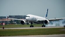 Europinio firmos &bdquo;Airbus&ldquo; lėktuvo A350 pirmasis skrydis