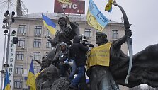 Protestuotojai Kijeve