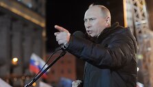 Trečią kartą Rusijos prezidentu i&scaron;rinkto Vladimiro Putino kalba rinkėjams