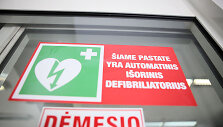 Defibriliatoriaus pristatymas