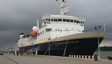Laivas &bdquo;National Geographic Explorer&ldquo; į Klaipėdą atplukdė 142 keleivius.