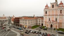 Vaizdas pro vie&scaron;bučio Radisson Blu Astorija kambario langą