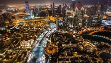 Dubajus naktį