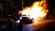 &Scaron;vedijoje degantis automobilis