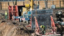 Verslo pastato statybų pradžia Vilniuje