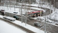 Sniegas užpylė Vilnių