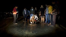 Hamas saugumiečiai renka įkalčius po Izraelio atakos Gazos Ruože
