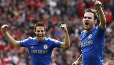 Juanas Mata pelnė pergalingą "Chelsea" įvartį
