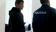 Įtariamasis taksisto nužudymu Edvinas Čėsna